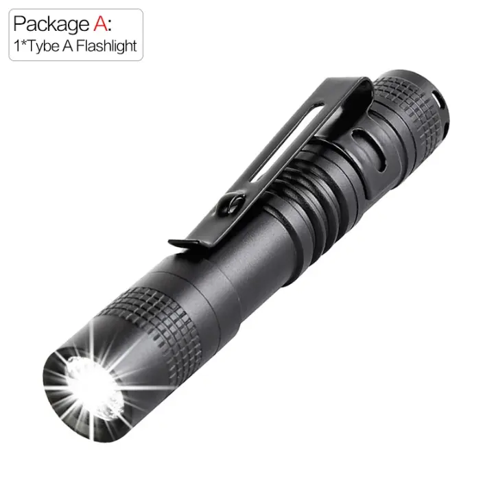 Linterna LED de Bolsillo Portátil Brillante para Acampar y Emergencias al Aire Libre - 1