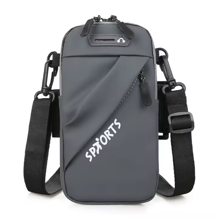 Brazalete para teléfonos, bolsa para brazo con correa de transporte, funda para teléfono, brazalete para correr, resistente al sudor, impermeable, soporte para teléfono para correr - 1