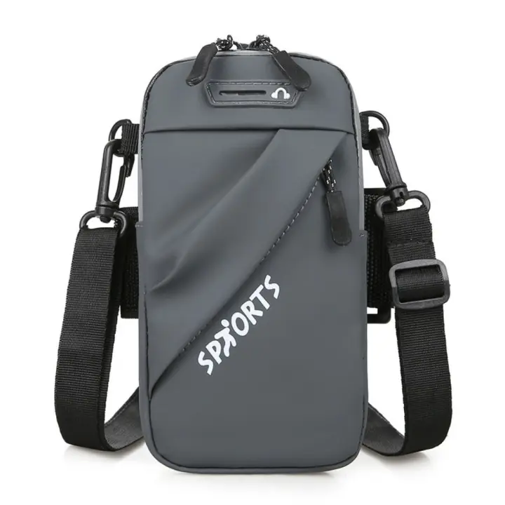 Brazalete para teléfonos, bolsa para brazo con correa de transporte, funda para teléfono, brazalete para correr, resistente al sudor, impermeable, soporte para teléfono para correr - 1