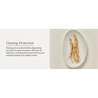 Ginseng acts as a natural shield, safeguarding your skin from external stressors