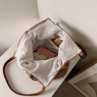 Bolso de mano de paja de gran capacidad para Mujer, Bolso de hombre, informal, de viaje, de mimbre, para Playa y Verano - details 17