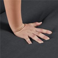 Sofá Moderno de 2 Plazas Tapizado de Tela Patas de Madera Cojines de Almohada para Sala - details 7