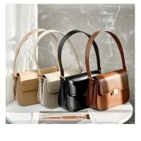 Bolso de mano de piel auténtica para mujer - Bolso bandolera/hombro convertible con correa ajustable, espacioso cierre de cierre de estilo europeo-americano, disponible en beige/negro/marrón - Regalo perfecto para el día de San Valentín y el día de la mad - details 0