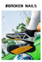 Botas de Fútbol Profesionales Unisex Zapatillas de Fútbol de Pitch de Césped para Entrenamiento al Aire Libre Zapatos de Fútbol Antideslizantes para Niños - details 19