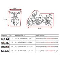 Cubierta de Motocicleta Universal 180T X AUTOHAUX para Invierno y Polvo Impermeable con Accesorios de Repuesto para Exteriores - details 1