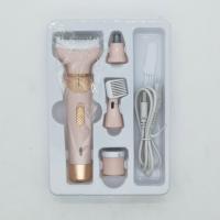 Nueva afeitadora eléctrica cuatro en uno para mujeres, recorte de cejas, depilación, patillas, carga USB del vello de las piernas de las axilas, instrumento de depilación, privado y limpio sin dejar marcas - details 5