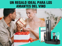 HAUSHOF Juego de Sacacorchos 4 en 1, Abridor de Vino con Soporte, Sacacorchos Eléctrico con Tapón de Vino al Vacío, Cortador de Papel de Aluminio, Vertedor de Vino - details 9