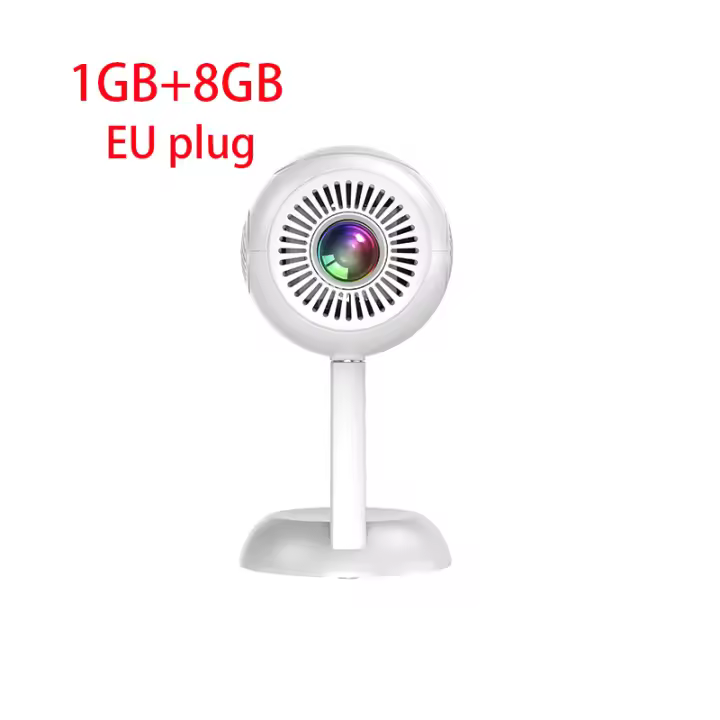 Proyector portatil TS-6 doméstico Oficina HD 4K Doble banda wifi cine en casa - 1