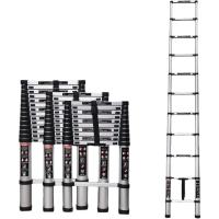 Escalera Plegable Telescópica de Aluminio Portátil Extensible a 3,2m Fácil Uso Mecanismo Sencillo - details 1
