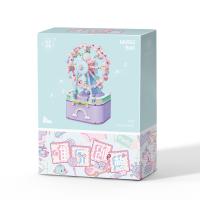 Set de Bloques de Construcción de Ferris Wheel Musical Juguete de Construcción de Ladrillos Nano LED Regalo de Artesanía DIY para Adultos y Niña - details 5