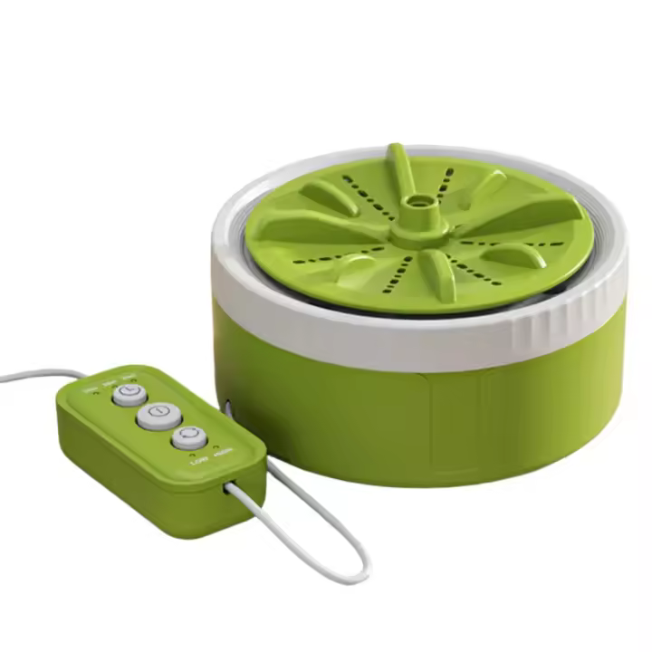 Lavadora de turbina portátil, dispositivo de Limpieza Profunda, USB, pequeña, plegable, para apartamento - 1