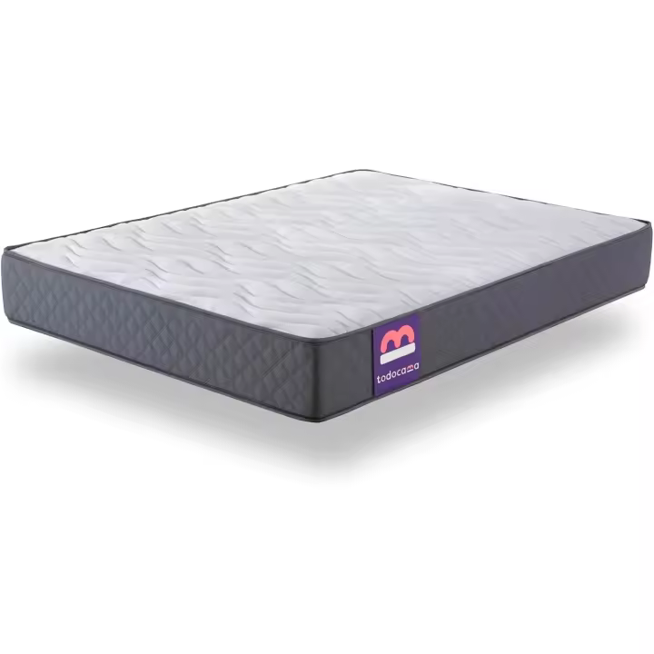 Colchón viscoelástico MAX Multicapa Altura de 21 cm, Medio/Alto, Tratamiento antiácaros, antibacterias, hipoalergénico Hecho en España - 1
