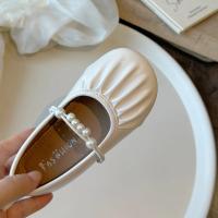 Zapatos de cuero para niñas, zapatillas versátiles antideslizantes, suaves y cómodas, estilo coreano, novedad de otoño, 2024 - details 6