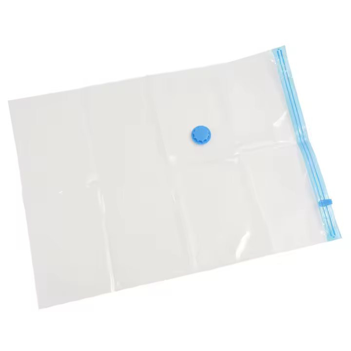 Bolsas de sellado de ahorro de espacio de ropa, almacenamiento comprimido al vacío, 70x50, 10 paquetes - 1