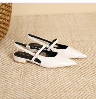 Zapatos planos con correa puntiaguda simples y versátiles - details 23