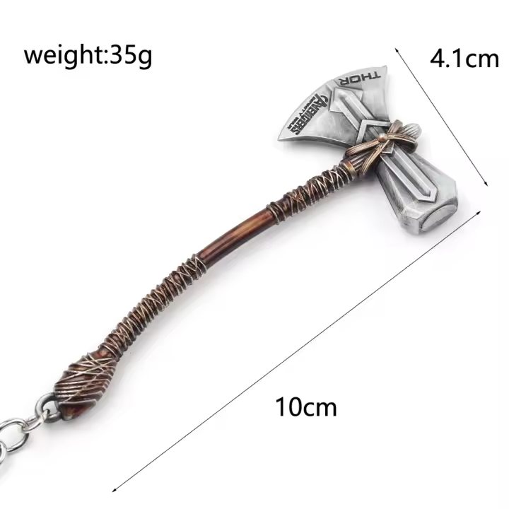 Modelo de llavero de Metal, llavero colgante para bolso, accesorios para llaves - 1