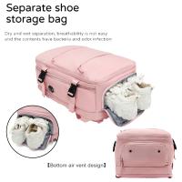 45x36x20 cabinas de avión equipaje de mano impermeable y espacioso con compartimento para zapatos y puerto USB mochila multifunción antirrobo - details 1