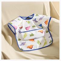 Delantal impermeable de manga corta para bebé, niño y niña, babero de alimentación suave, ropa para eructar - details 12