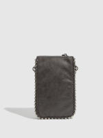 Bolso de mano con cuentas para mujer, bolso bandolera con cadena, bolso esmerilado para teléfono móvil, bolso con cremallera para mujer - details 28