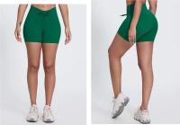 SHINBENE-pantalones cortos deportivos Super Cloud para gimnasio, Shorts sexys de cintura alta con cordones para Yoga, entrenamiento, correr, 4 ", 2,0 - details 11