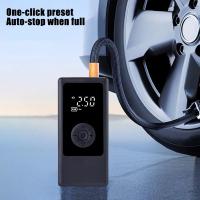 Bomba de Aire Portátil para Coche Inalámbrica Bomba de Inflación Eléctrica para Neumáticos de Automóviles - details 2