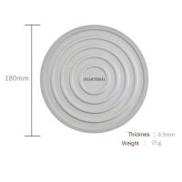 Posavasos multiusos de silicona de tres pies, tapetes circulares aislados, mesa de comedor flexible o tapetes para ollas calientes para uso en la cocina - details 3