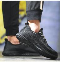 Zapatos de seguridad transpirables para hombre, botas de trabajo con puntera de acero, zapatos de seguridad indestructibles a prueba de pinchazos, zapatillas ligeras y cómodas - details 14