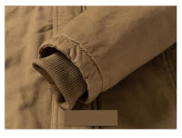 Chaqueta de Invierno de Vellón Grueso CHAIFENKO Abrigo Versátil Casual con Gorro Desmontable para Hombres Moda al Aire Libre - details 9
