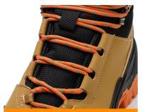 Zapatos de Seguridad para Hombres Impermeables, Altas, Resistentes al Desgaste, Forro de Cuero, Suela de Goma Sintética - details 30