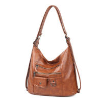 Bolso de Mano de Lujo de Cuero PU de Alta Calidad para Mujer Diseño de Hombro Cruzado Bolsas Vintage Hobos Sac A Main - details 8