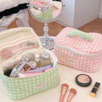 Bolso De Mujer Grande De Algodón Para Maquillaje Organizador De Viaje Portátil Bolsa De Almacenamiento Para Maquillaje Y Cosméticos - details 3
