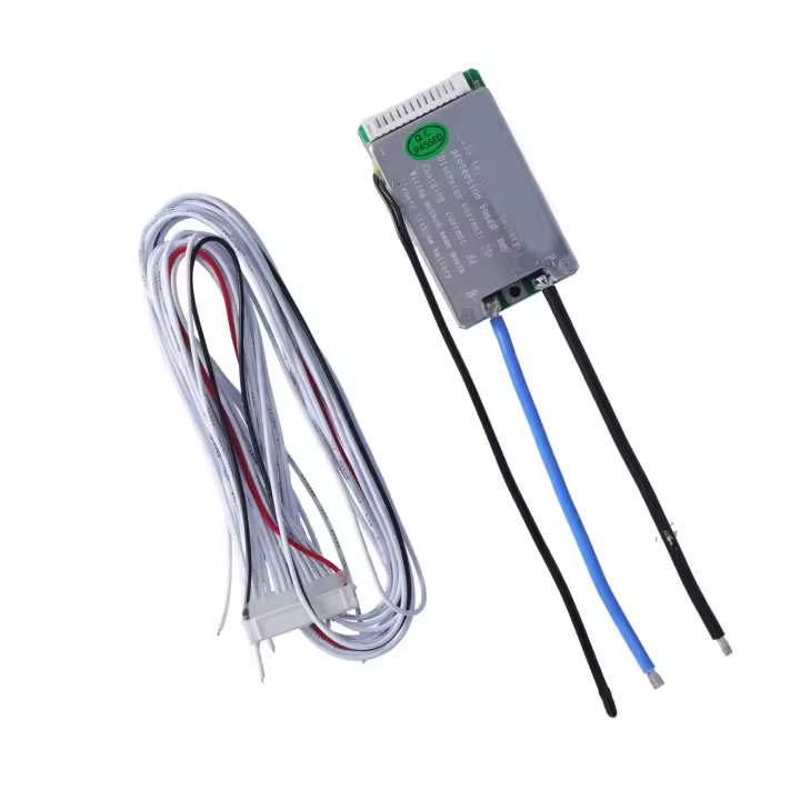 Placa de protección de batería BMS PCB para paquete de celdas de litio ternarias, misma boca de equilibrio 13S 48V 20A (carga de 8a) - 1