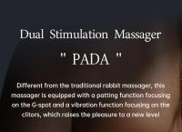 DRYWELL G-spot Rabbit Vibrator con función Slap, Juguetes sexuales para la estimulación del clítoris G-spot, Vibrador consolador a prueba de agua con dos potentes vibraciones de motor - details 0