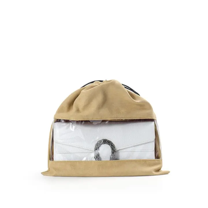 Bolsa de cosméticos Bolsa de tela con cordón Bolsa de almacenamiento Paquete de bolsa Paquete de bolsillo Bolso Bolsa de almacenamiento de polvo Bolsa a prueba de polvo Bolsa a prueba de polvo - 1