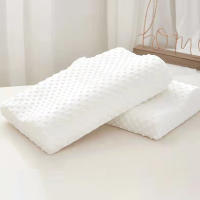 Almohada de memoria de 1 pieza Almohada ortopédica para ayudarte a dormir Protege tu cabeza Almohadas para dormir de rebote lento Relaja la cervical - details 2