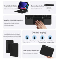 AJIUYU-Funda con Teclado Español para Samsung Galaxy Tab, S7, S8, S9, 11 "/S9 FE, 10,9", S9FE, 2023, Teclado magnético Retroiluminado - details 6