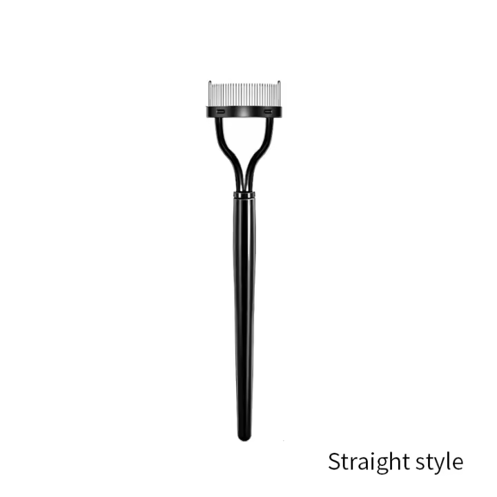 Separador de Pestañas de Metal Rizador de Pestañas Recto Herramienta de Maquillaje Inoxidable - 1