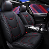 Cubiertas de Asiento de Coche de Cuero PU Protector Frontal y Trasero Universal Apto para la Mayoría de los Coches SUV Accesorios de Coche - details 2