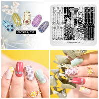 Placas de Sello para Arte de Uñas KADS Templates de Imagen Adecuadas para Salones de Belleza en Casa con Diseños de Flores Animales Corazón Estrella - details 2