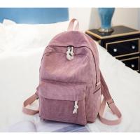 Mochila de Pana Suave 25L Diseño Vintage Versátil Ligera con Correas Acolchadas - details 17