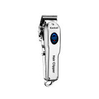 Kemei-cortadora de pelo profesional para hombre, máquina eléctrica inalámbrica, ajustable, de Metal, para barbería, KM-2002 - details 7