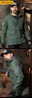 Chaqueta M65 larga táctica a prueba de viento para senderismo Hanye - details 9