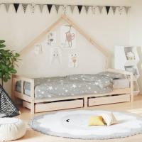 Estructura de Cama Infantil con cajones Madera de Pino 80x160cm - details 81