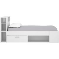 , Cama Compacta de 90 x 190 con Cajones, Blanco, 96 x 99 x 218 cm - details 4