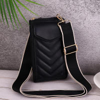 Bolso móvil multifuncional en forma de V, gran capacidad, color sólido, bolso cruzado versátil para mujer - details 1