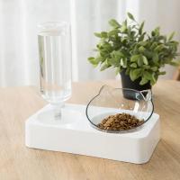 Alimentador de Mascotas 2-en-1 Dispensador de Agua Automático para Perros y Gatos con Tazones de Acero Inoxidable Desmontables - details 2