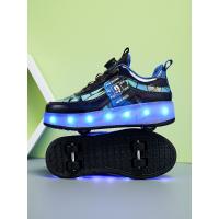 Zapatos de Ruedas Baozou Modelos Sencillos y Dobles Automáticos LED de Luz - details 15