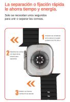 Reloj inteligente P59 para hombres y mujeres, reloj inteligente SANLEPUS con pantalla HD de 2,01 pulgadas, llamadas Bluetooth, notificaciones, más de 100 modos deportivos, monitor de salud para frecuencia cardíaca, oxígeno en sangre y sueño, IP67, compati - details 18