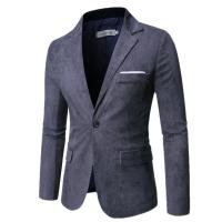 Chaqueta de traje informal para hombre, abrigos con cuello vuelto, Otoño e Invierno - details 1