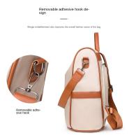 Mochila ligera informal para mujer, mochila de viaje antirrobo, Mochila pequeña de moda simple, mochila de nailon impermeable - details 18